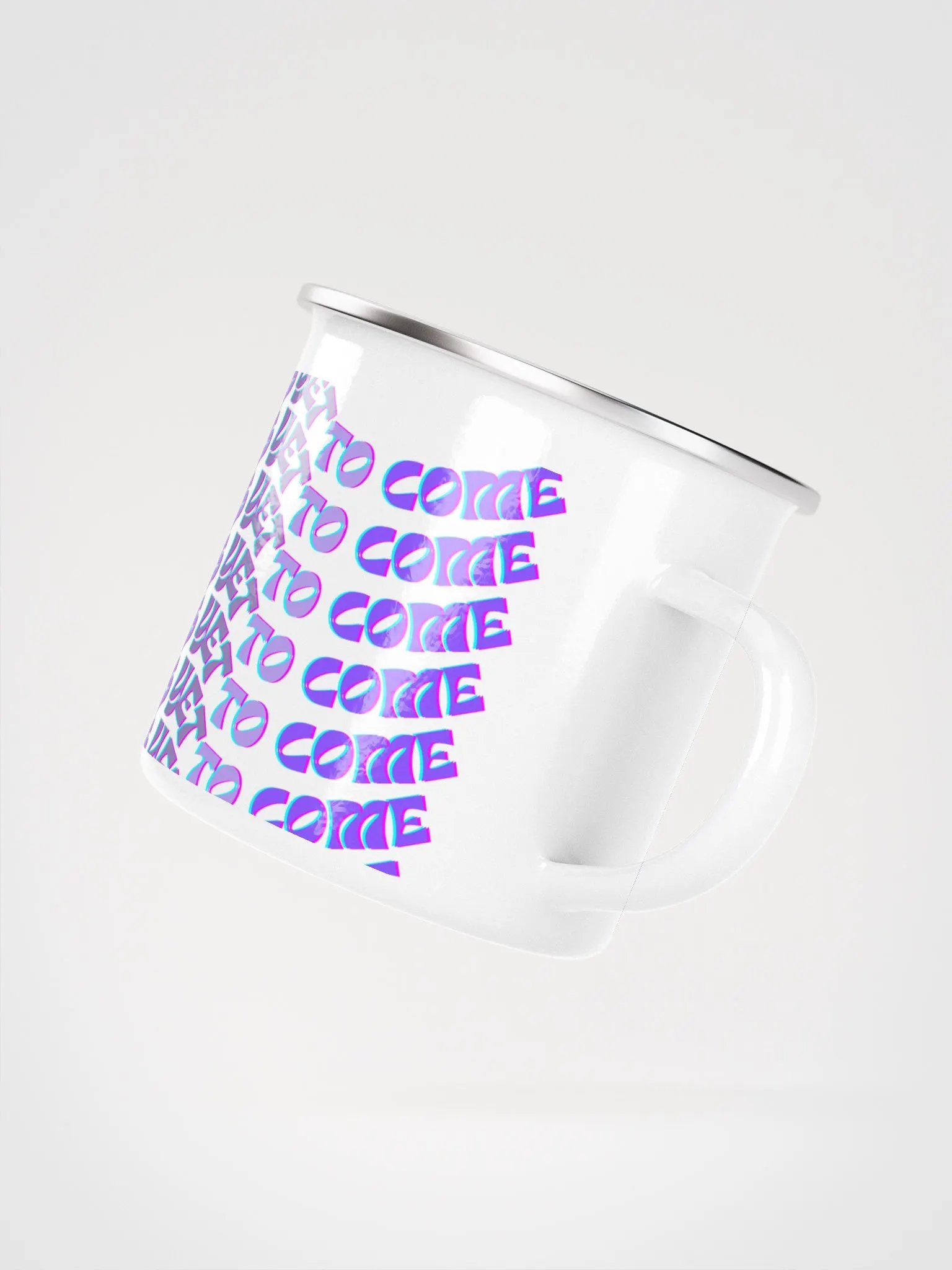 Colorful Affirmation Enamel Mug product image (4)