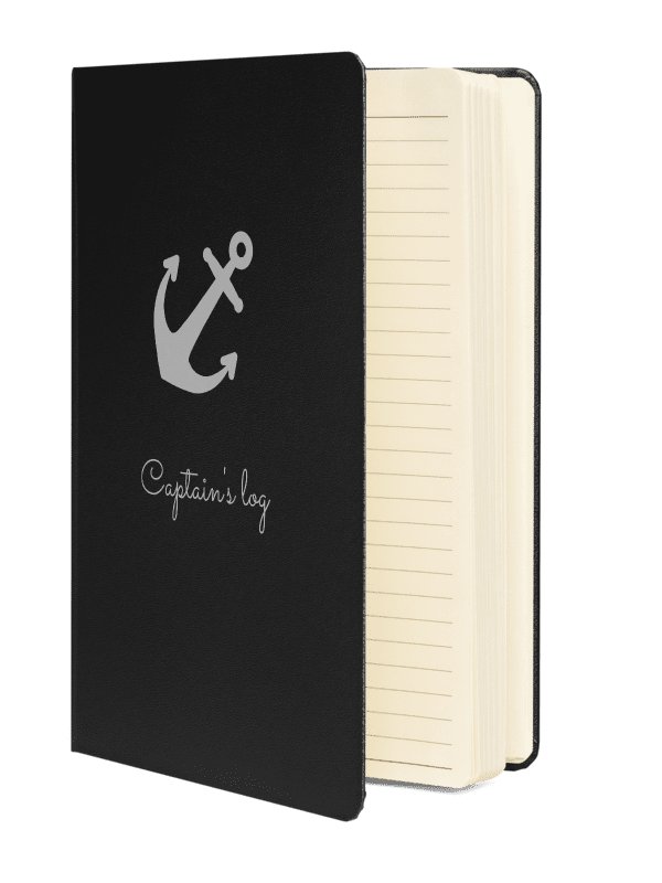"Anchor" Captain's Log Hardcover Notebook product image (2)