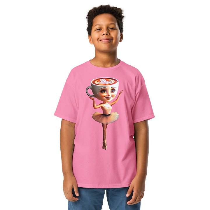 Ballerina Cappuccina – The Spinning Cutie Youth Tee product image (1)