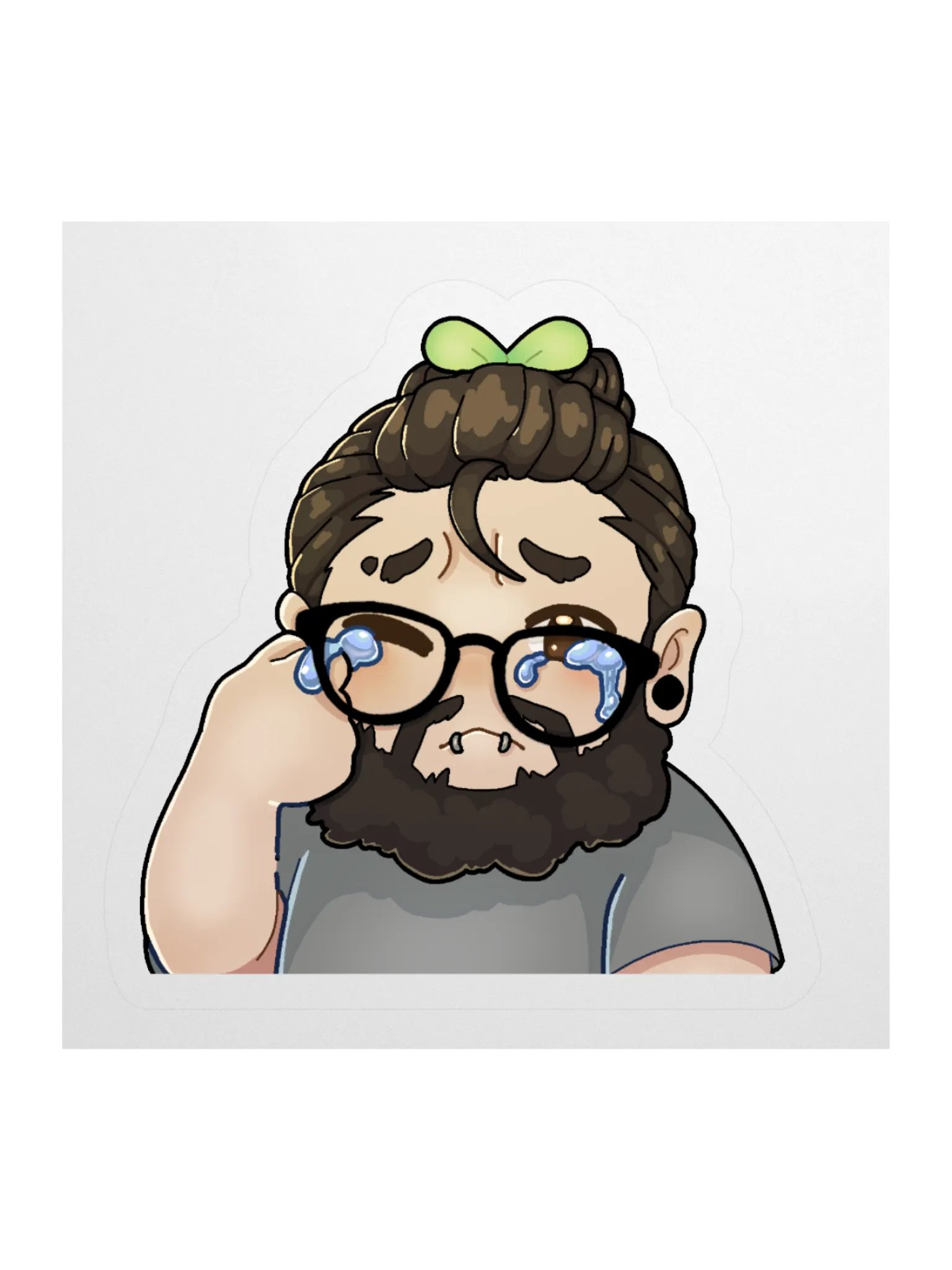 Sad Herb Sticker product image (1)