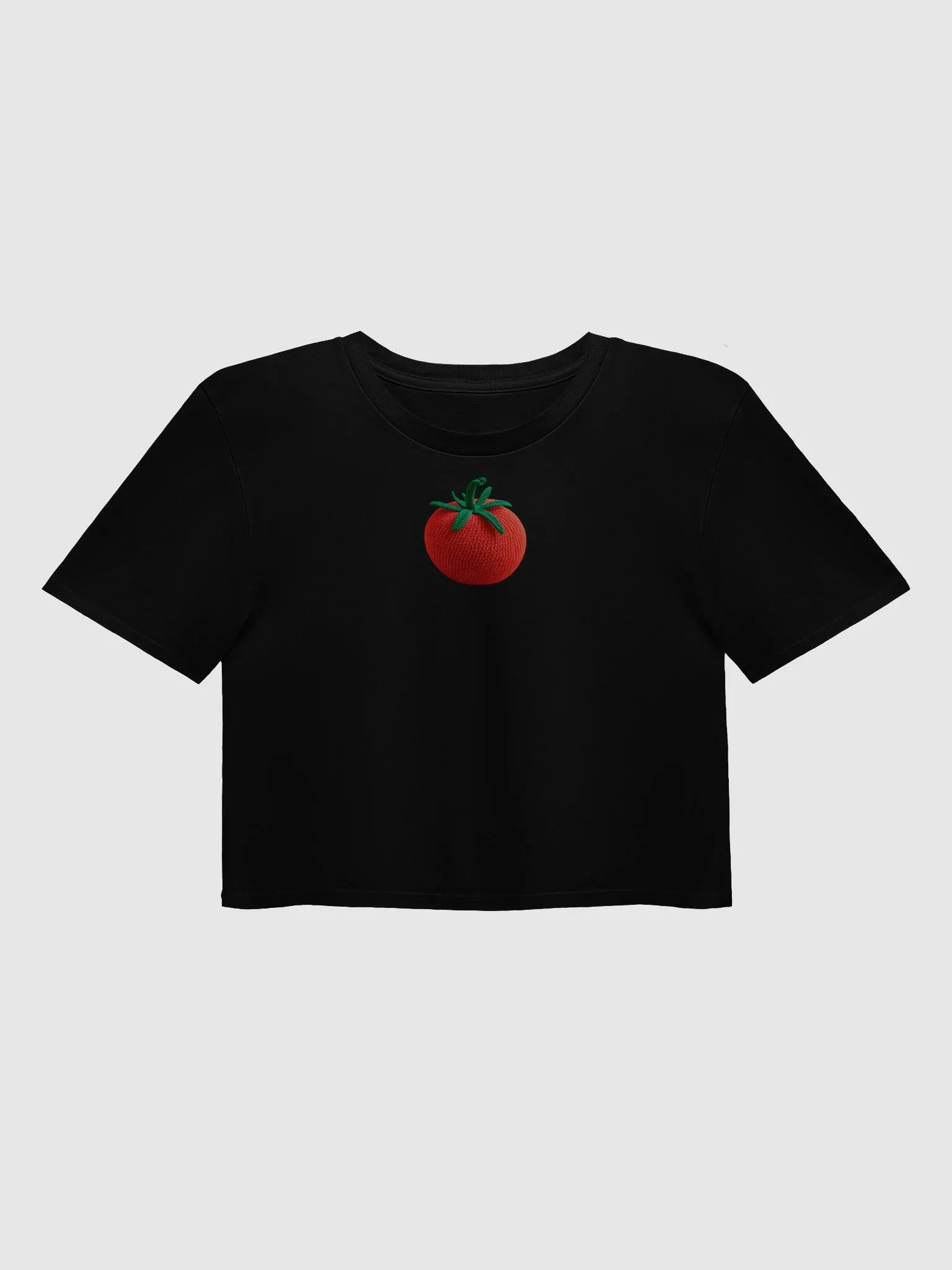 CozyAvocado Women's Premium Tomato Crop Top #1 product image (1)