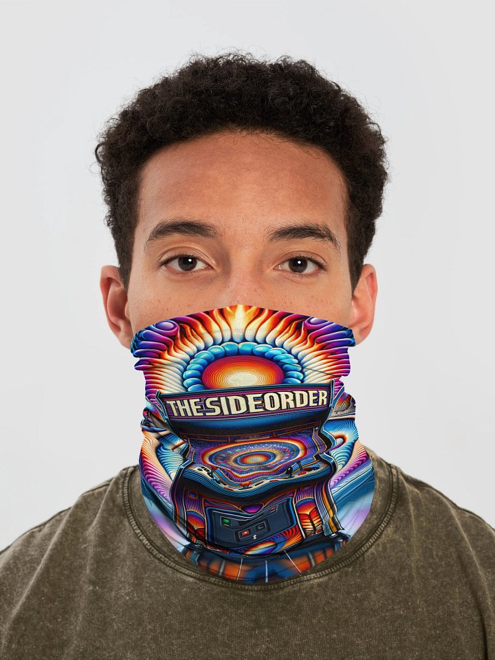 Psychedelic Arcade Dreams Neck Gaiter product image (1)