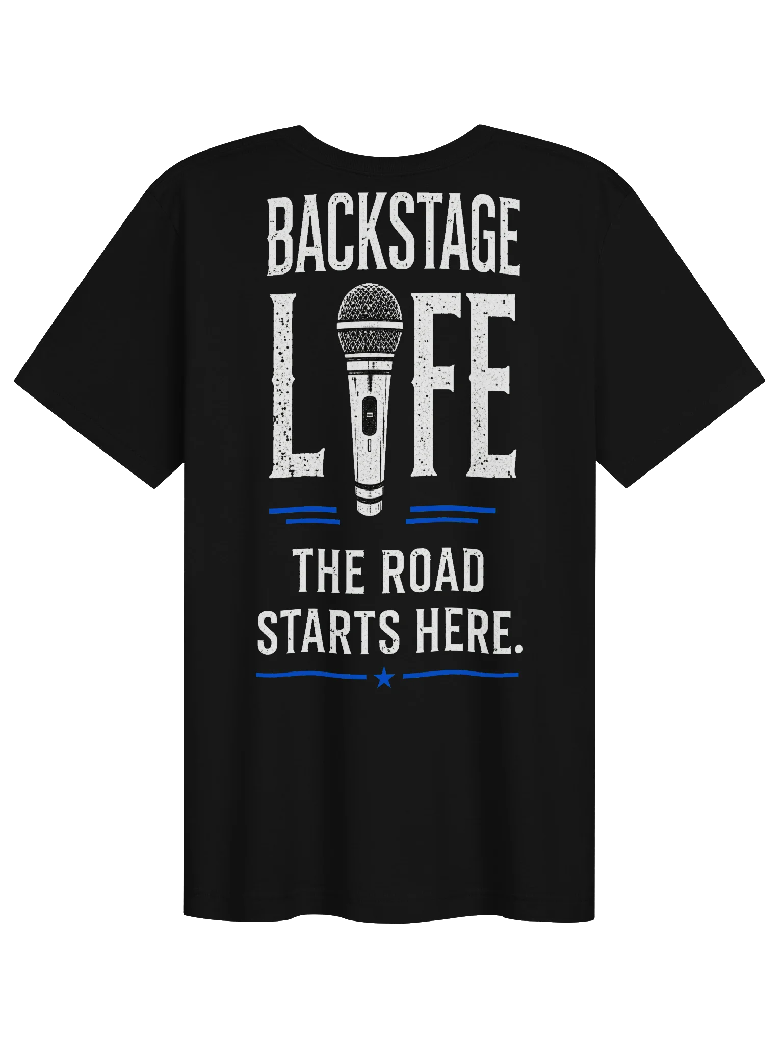 The Backstage Life Signature Tee – The Road Starts Here product image (1)