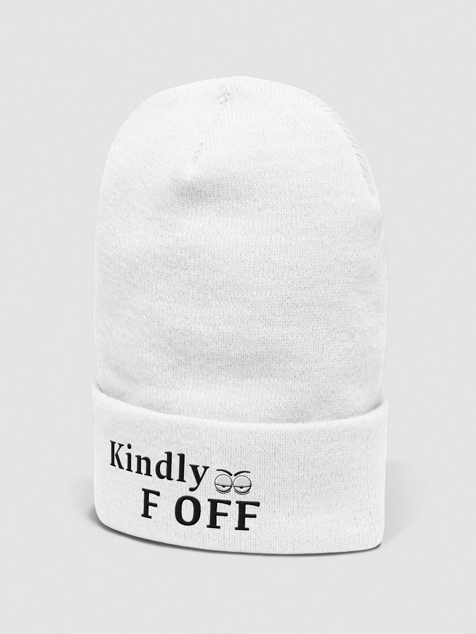 Kindly F Off Beanie product image (2)