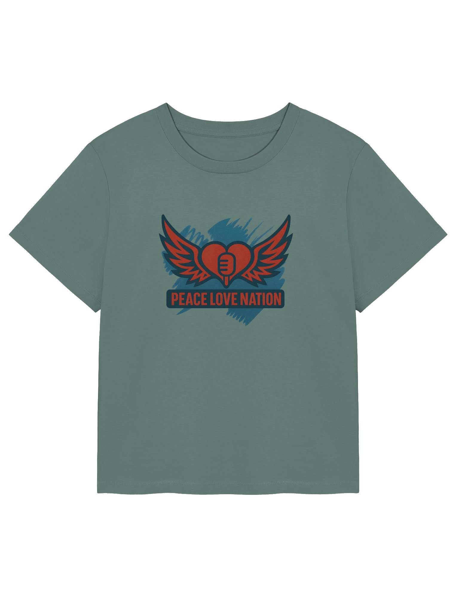 PLN Stanley/Stella Women's Organic Ribbed Neck T-Shirt product image (9)