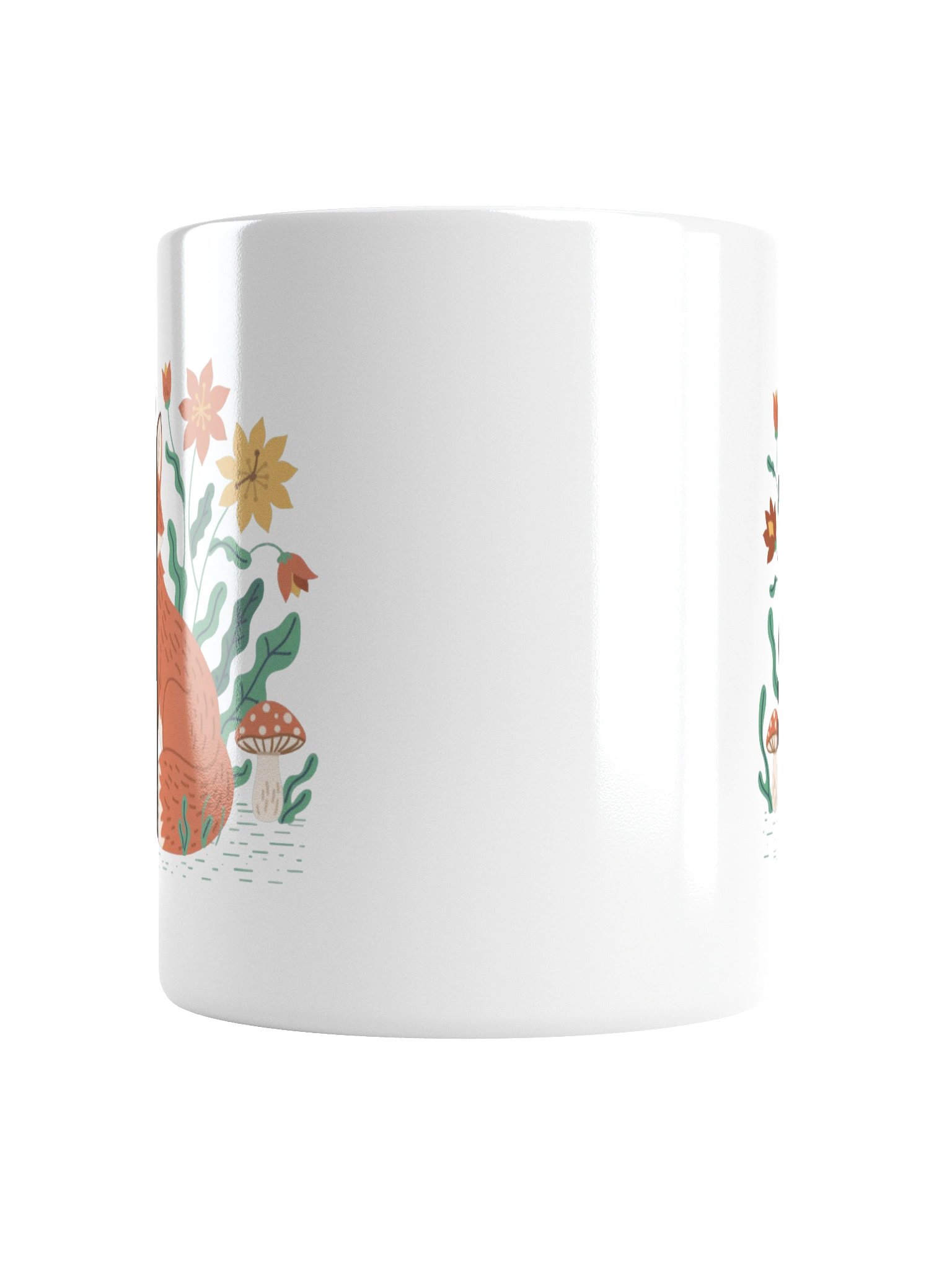 Woodland Fox Floral Coffee Mug product image (4)