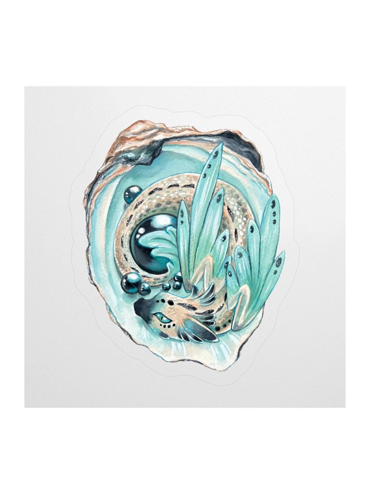 Seashell Dragon Sticker product image (1)