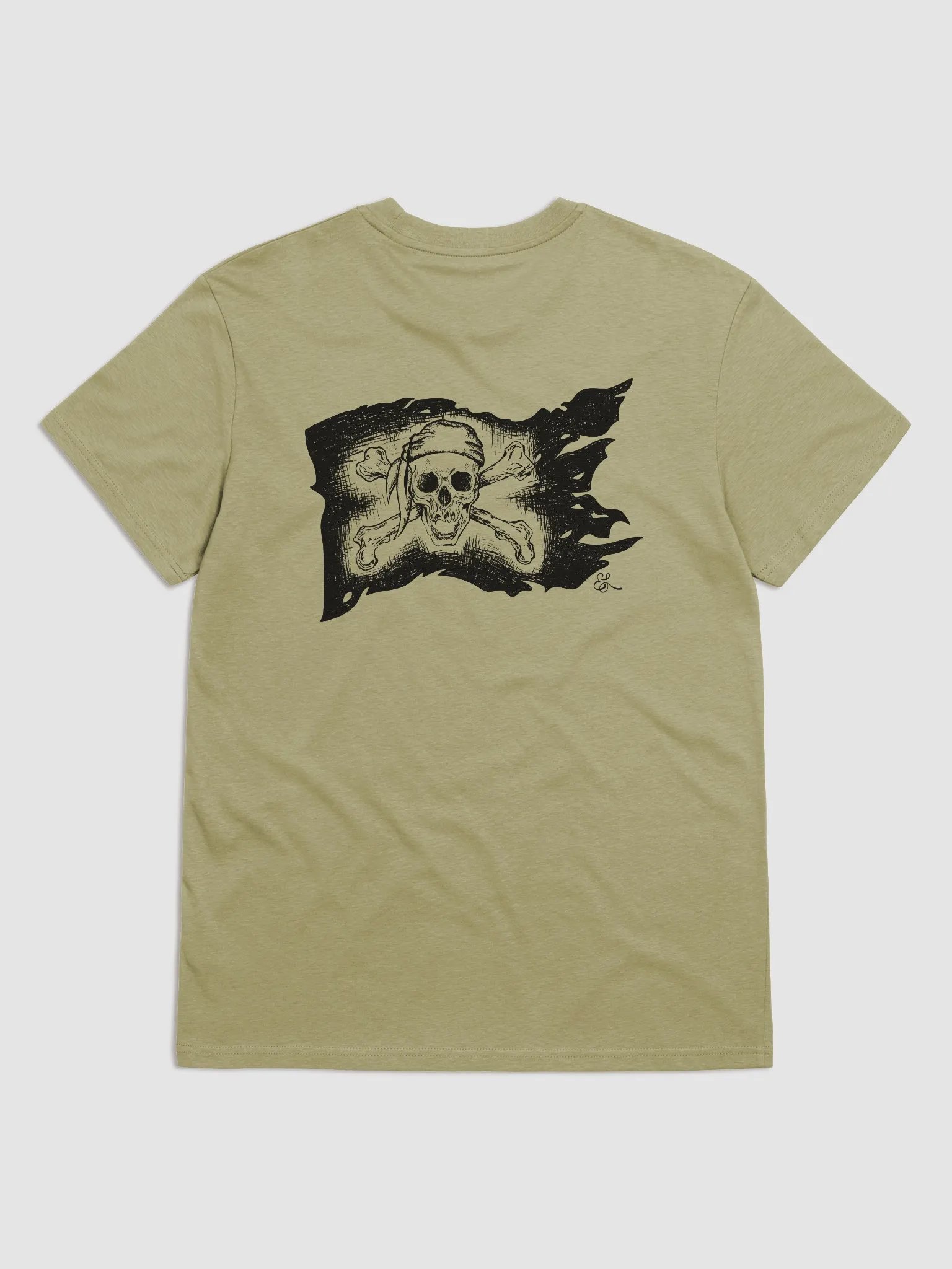 Organic Cotton Pirate Flag Tee product image (3)