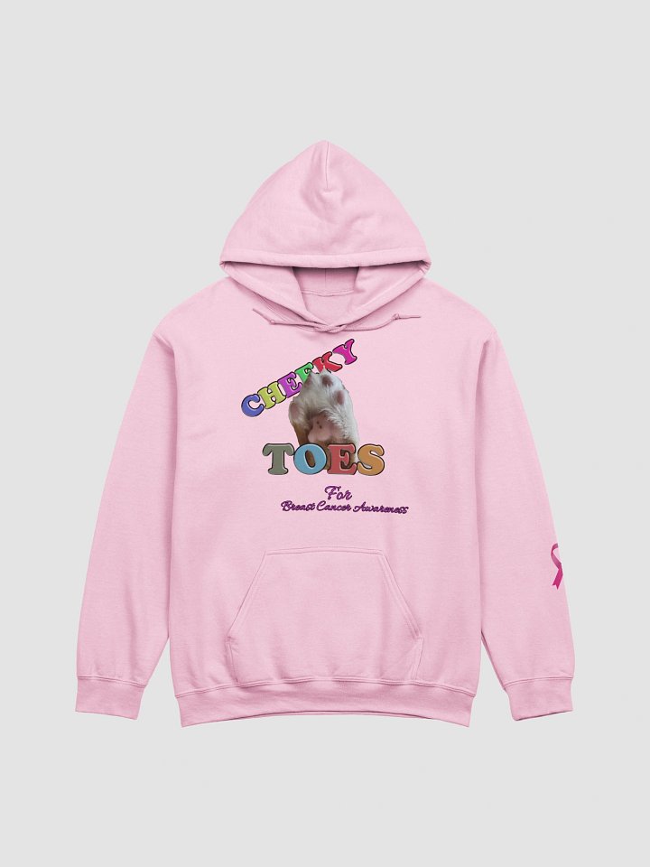 Cheeky Toe for Breast Cancer awareness Hoodie product image (1)