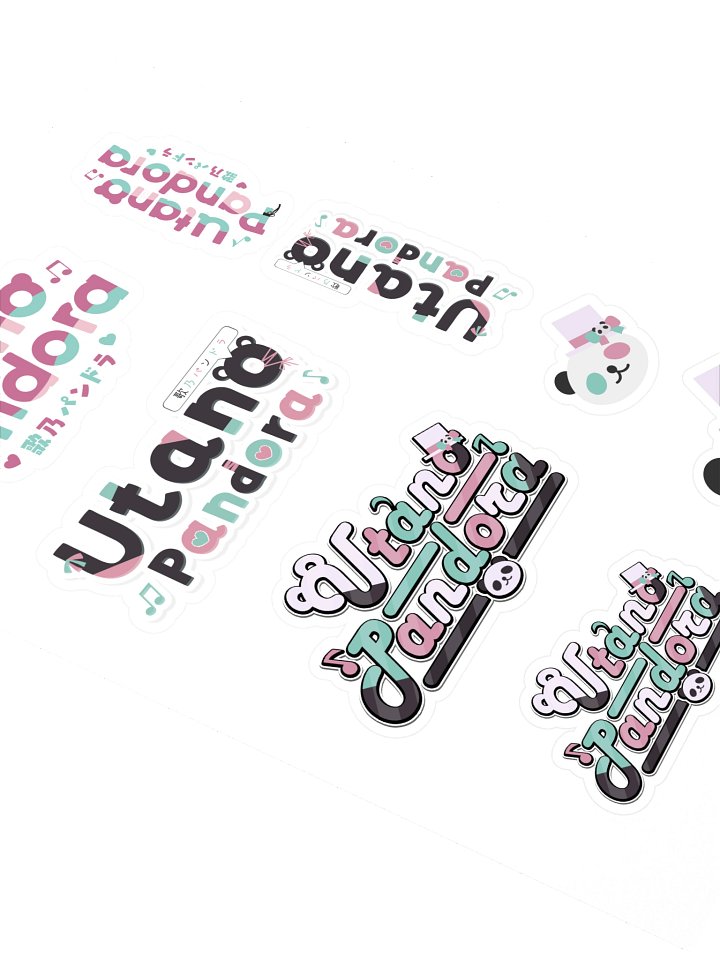 Utano Pandora Logo Collection Stickers A product image (2)