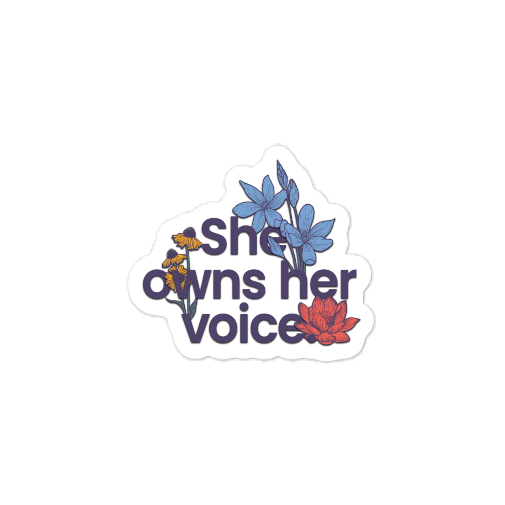 She Owns Vinyl Decal product image (1)