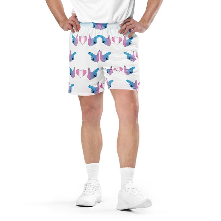 Finger Guns (trans flag) Mesh Shorts product image (1)