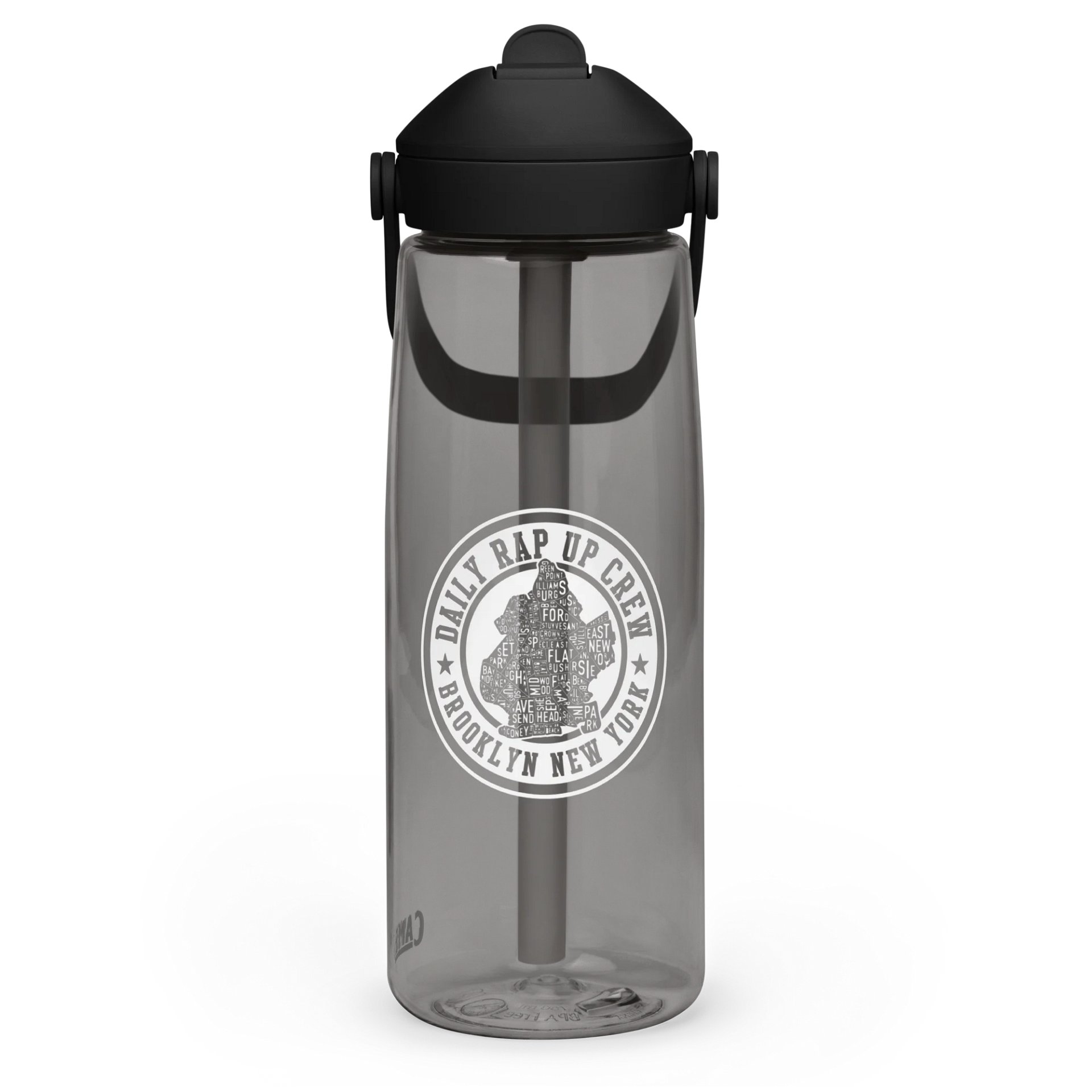 Dailyrapupcrew Flip Straw Water Bottle product image (3)