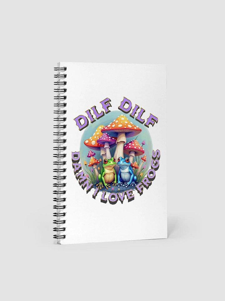 DILF Damn I Love Frogs Notebook product image (2)