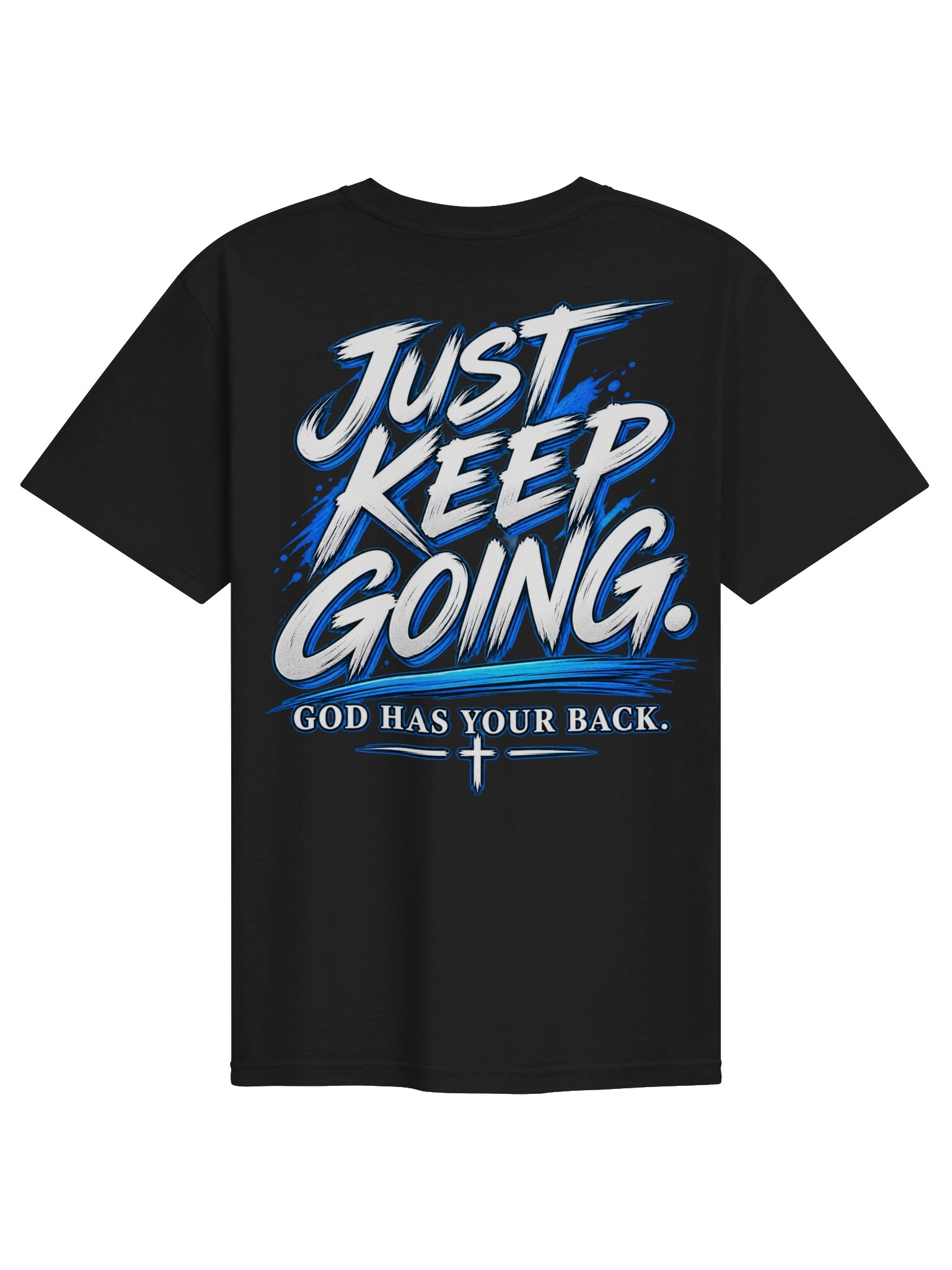 Just Keep Going — God Has Your Back Tee product image (2)