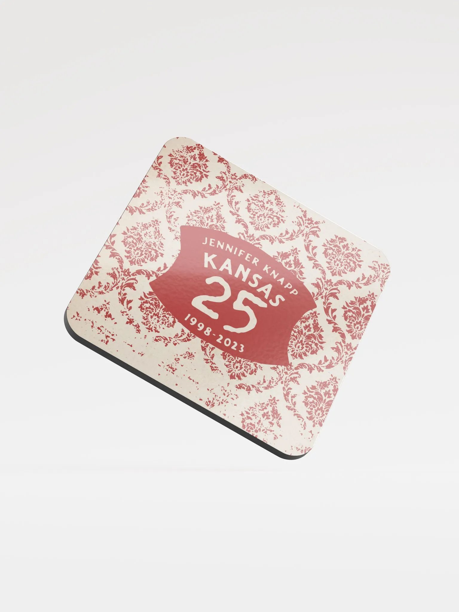 Kansas 25 Commemorative Cork Coaster product image (1)