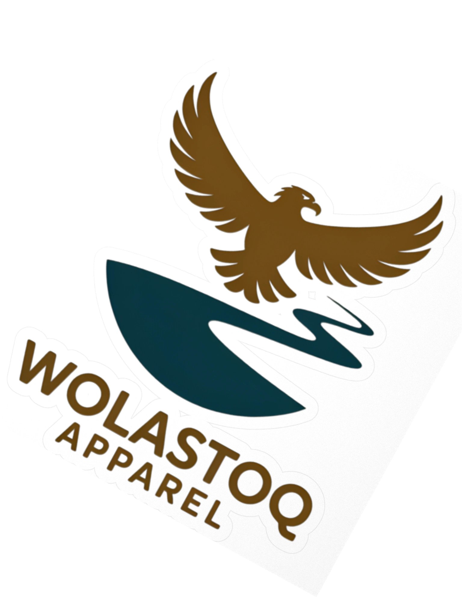 Wolastoq Eagle Kiss Cut Stickers product image (2)