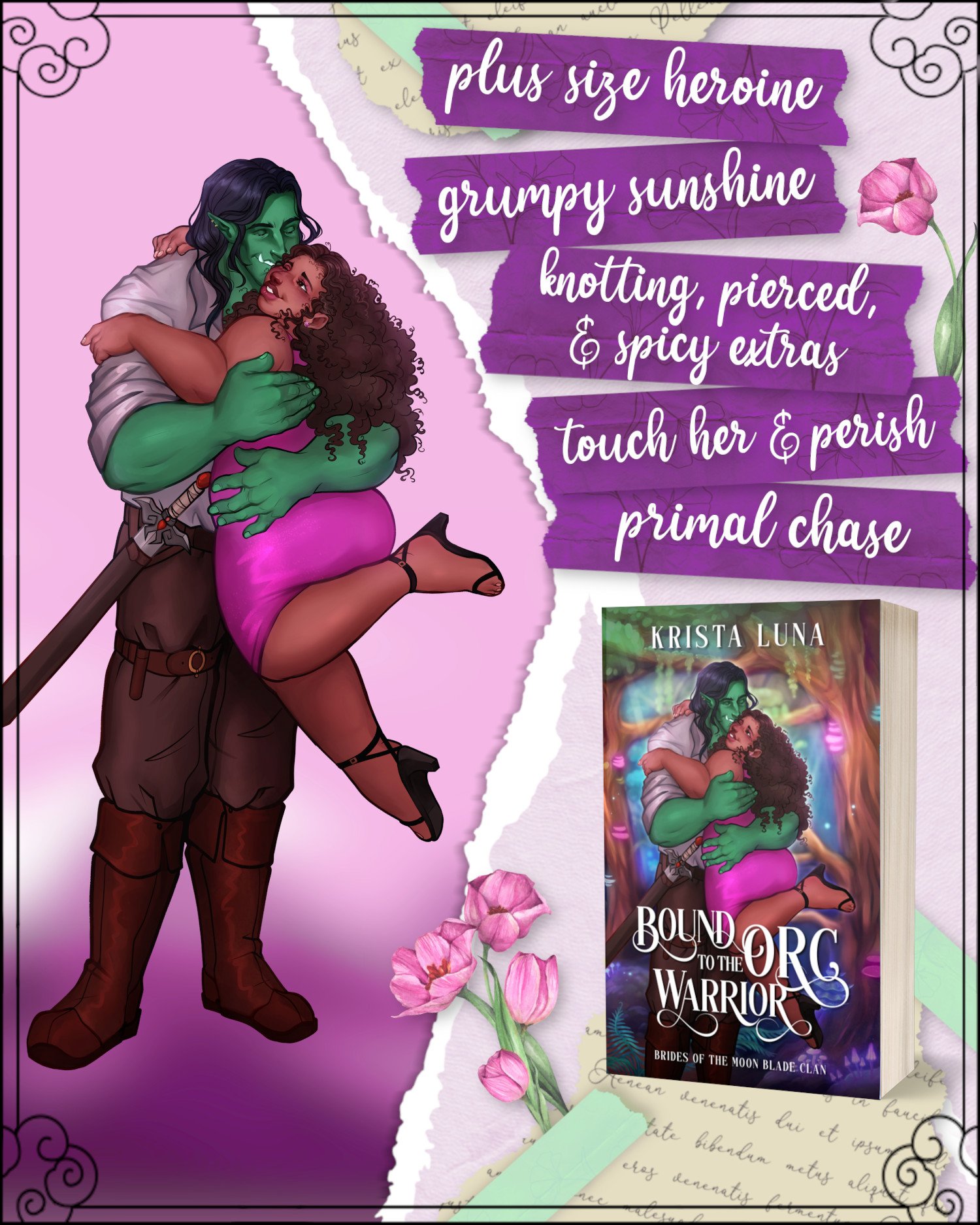Bound to the Orc Warrior Signed Paperback MB5 product image (2)