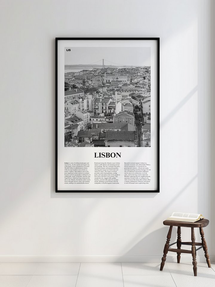 Lisbon 03 Newspaper Poster product image (2)