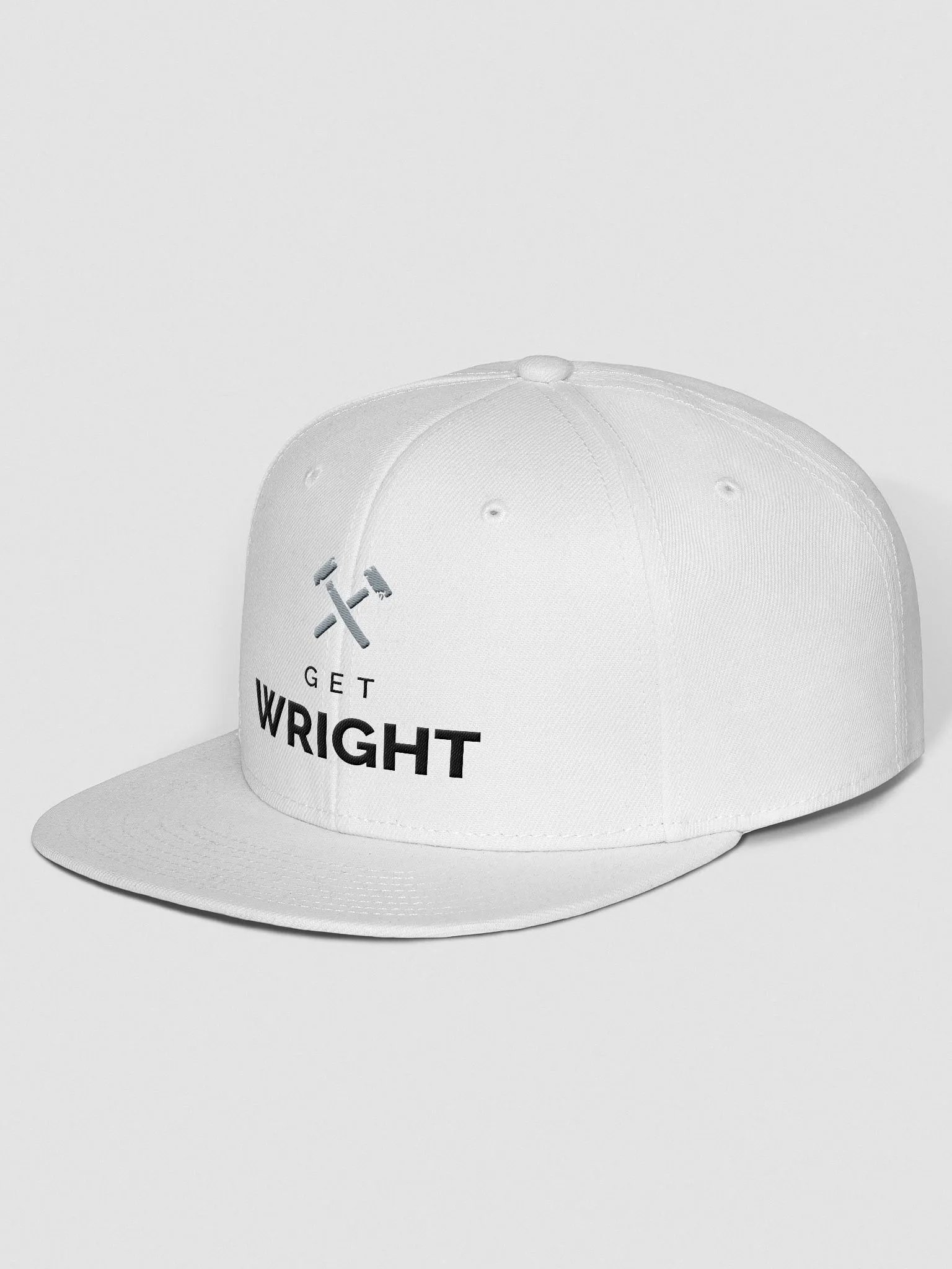 Get Wright Snapback (White) product image (4)
