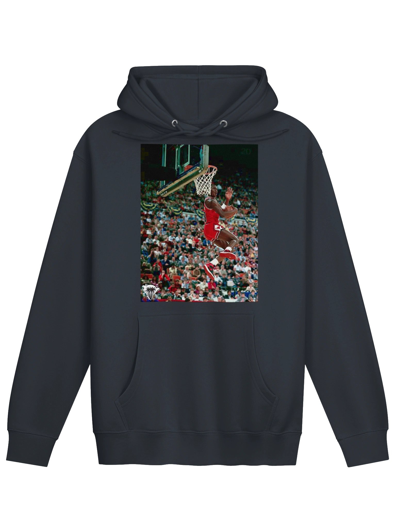 90s VINTAGE RETRO AIR JORDAN DUNK CONTEST HOODIE product image (9)