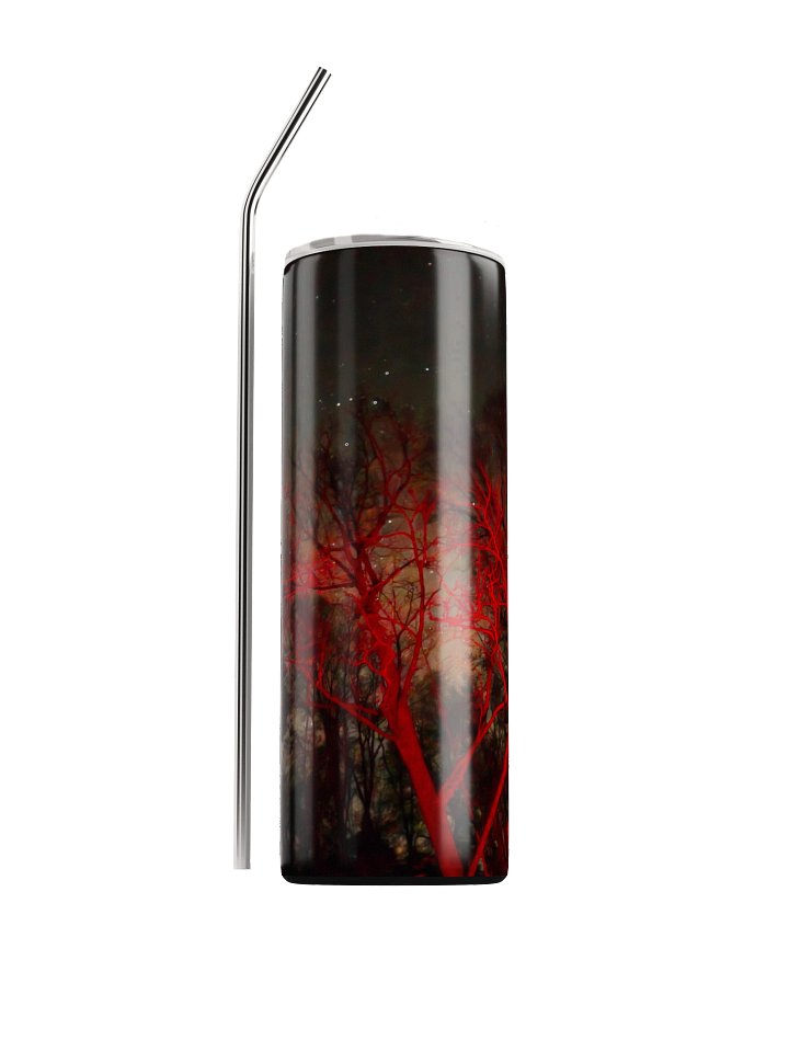 Night Sky Red Forest Stainless Tumbler product image (1)