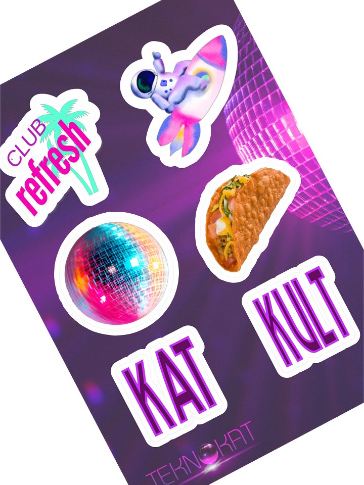 teknokat emote stickers product image (1)