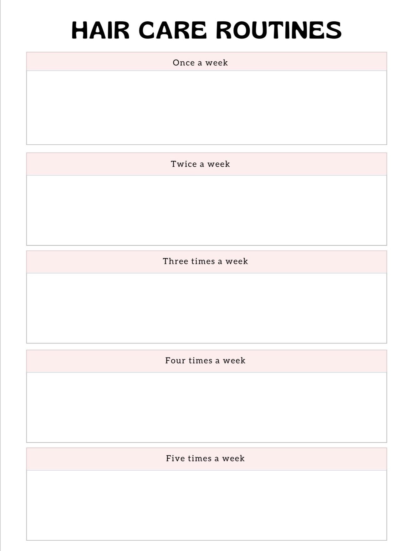 The Daily Female Self-Care System - Plus Self Love Workbook (pdf) product image (4)