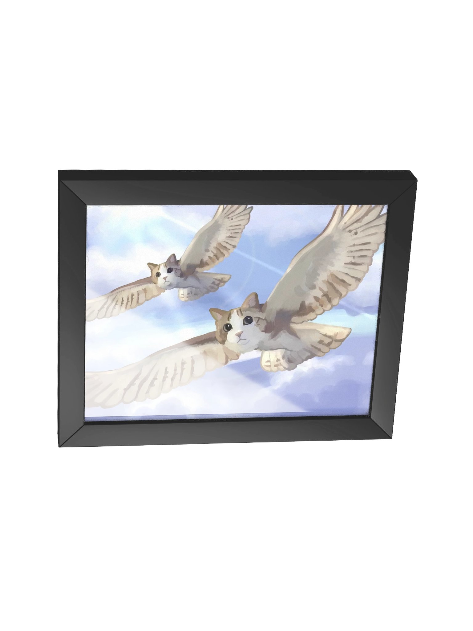 Meowl framed poster product image (2)