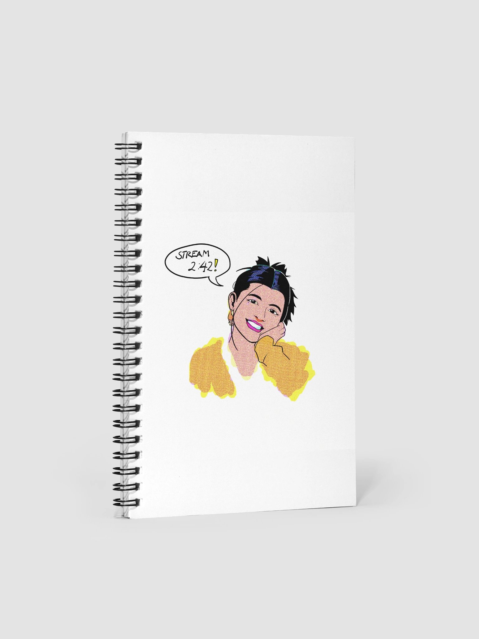 EENSYNC '2:42 (darling)' Spiral Notebook product image (1)