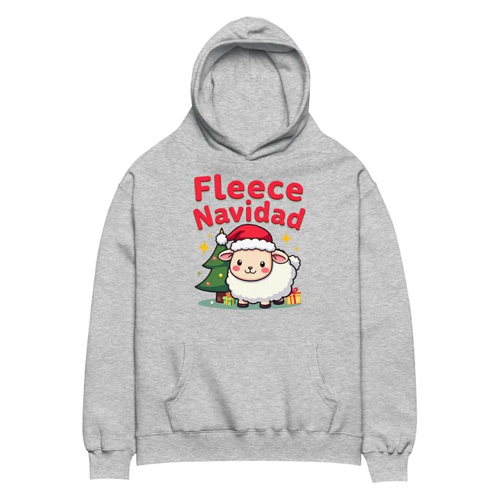 Fleece Navidad Oversized Hoodie product image (8)