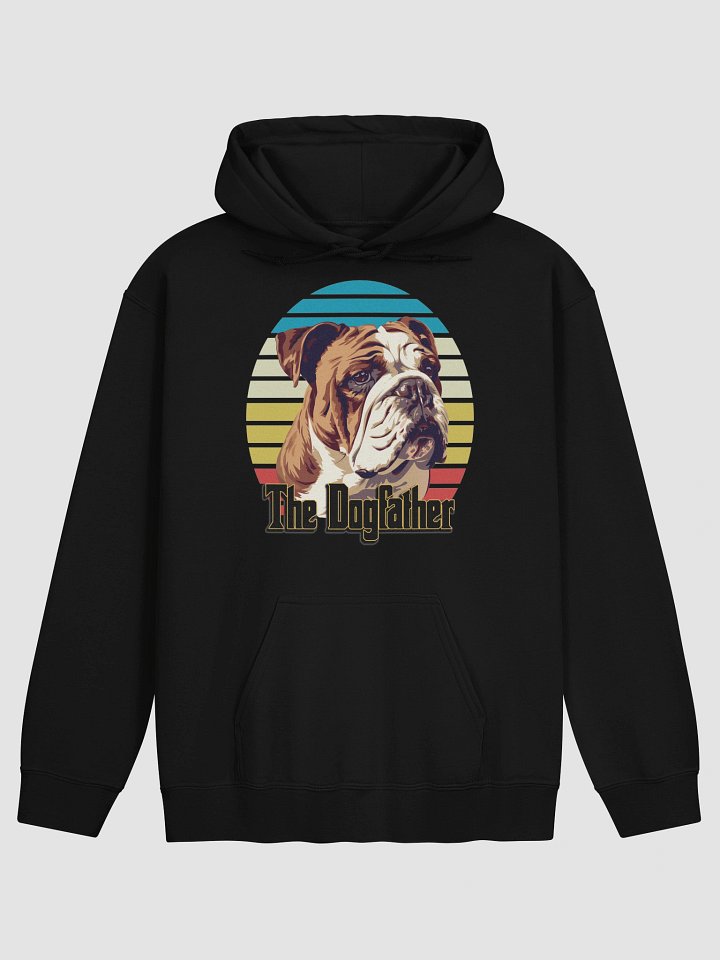 The Dogfather Bulldog Hoodie product image (1)