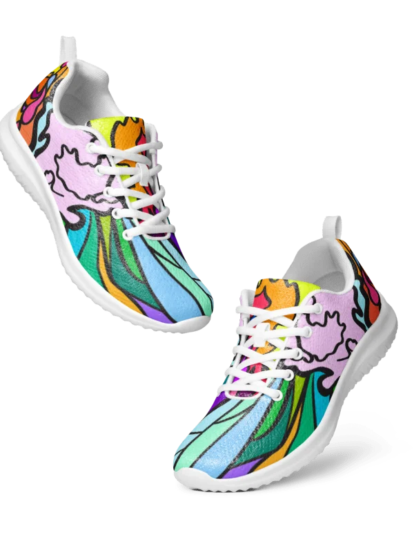 Vibrant Fusion Men's Sneakers - Wave at Sunset product image (8)