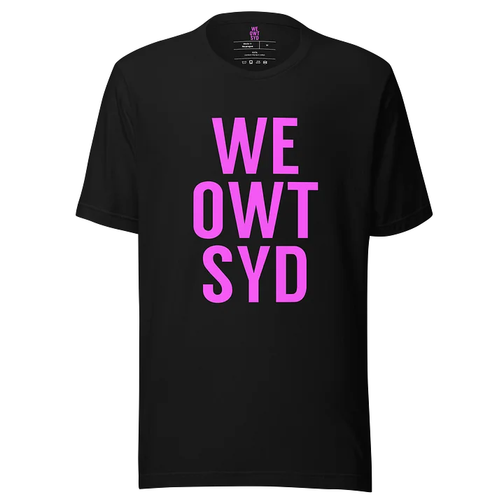 WeOtsyd Gen 2 Premium T-Shirt - Black/Pink product image (1)