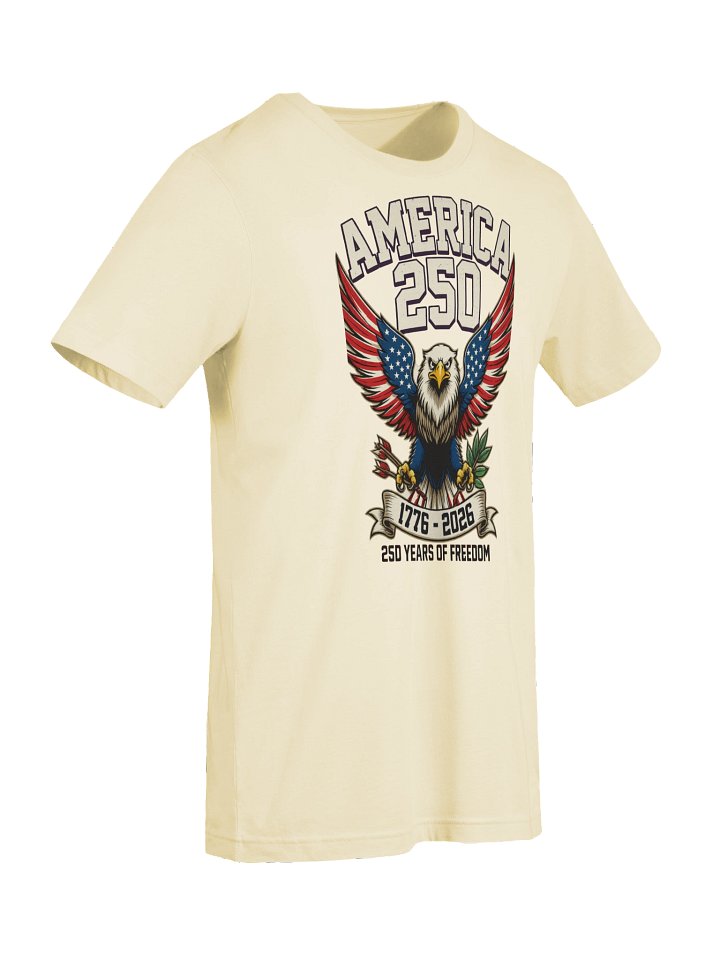 America 250 T-Shirt | 1776-2026 Patriotic Eagle Shirt | 250 Years of Freedom USA Vintage product image (2)