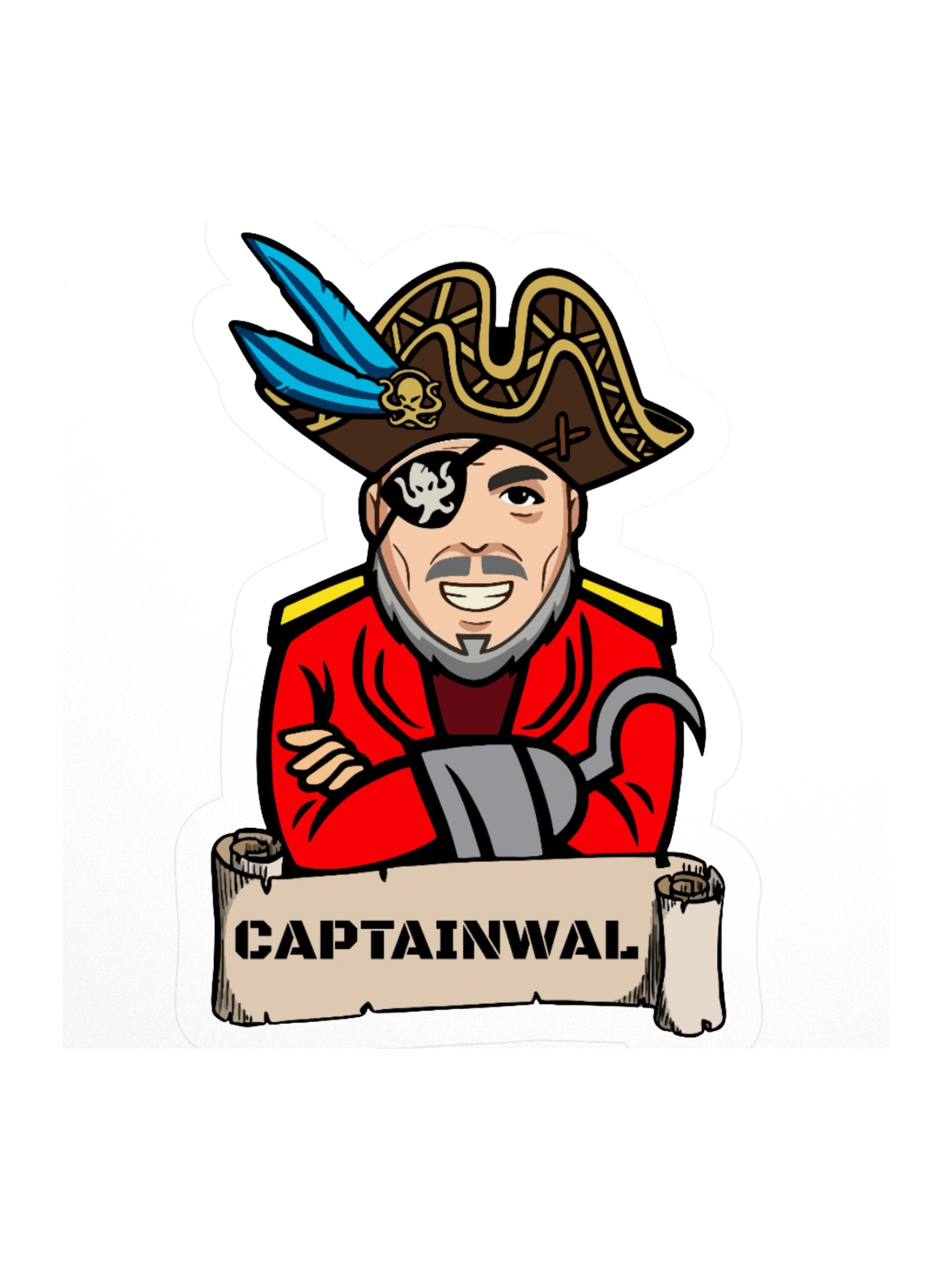 Captainwal Sticker product image (1)