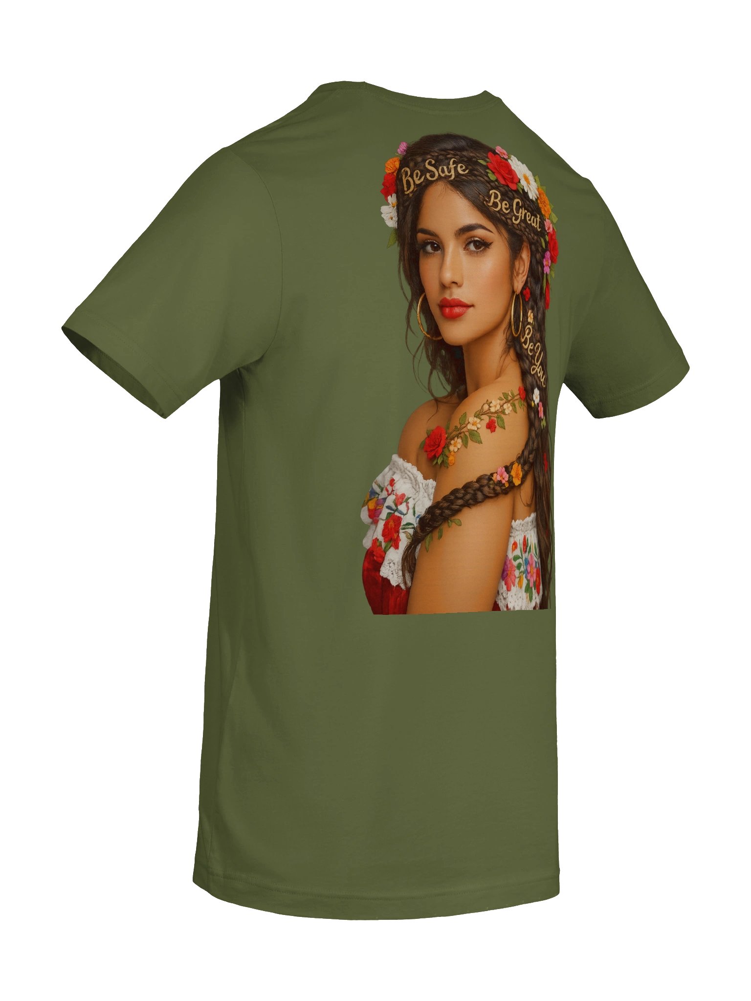 Ornate Floral Affirmation T-Shirt product image (29)