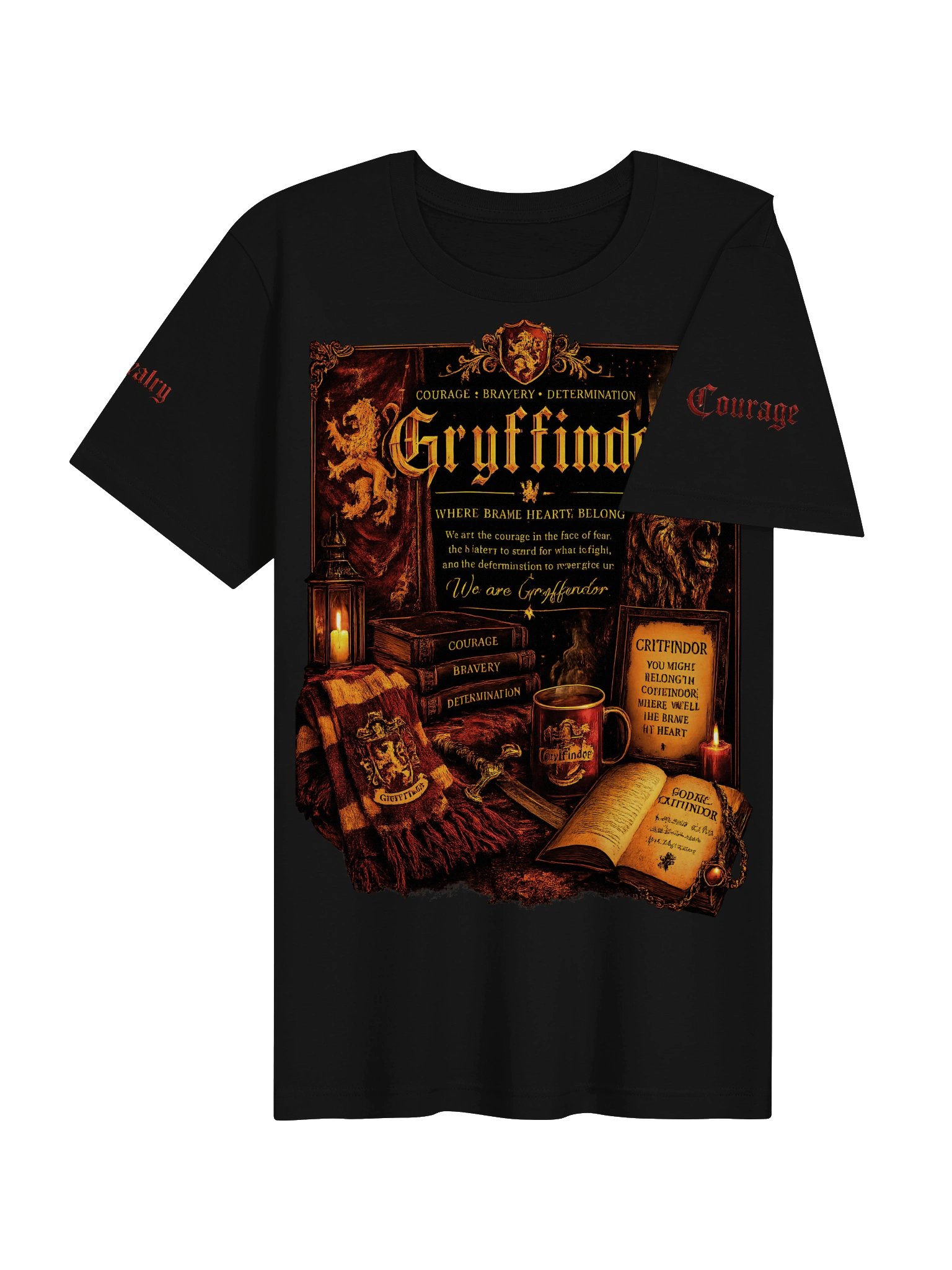 Vintage Wizarding House Collection – Proud to Be Gryffindor T-Shirt product image (4)