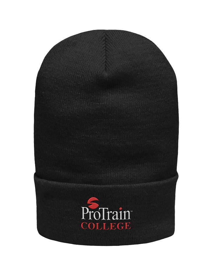 ProTrain College Logo Yupoong Beanie product image (1)