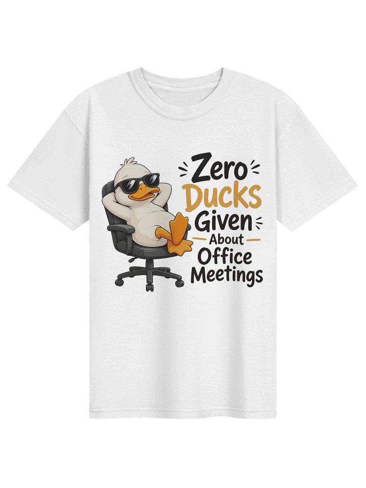 Zero Ducks Given About Office Meetings product image (2)