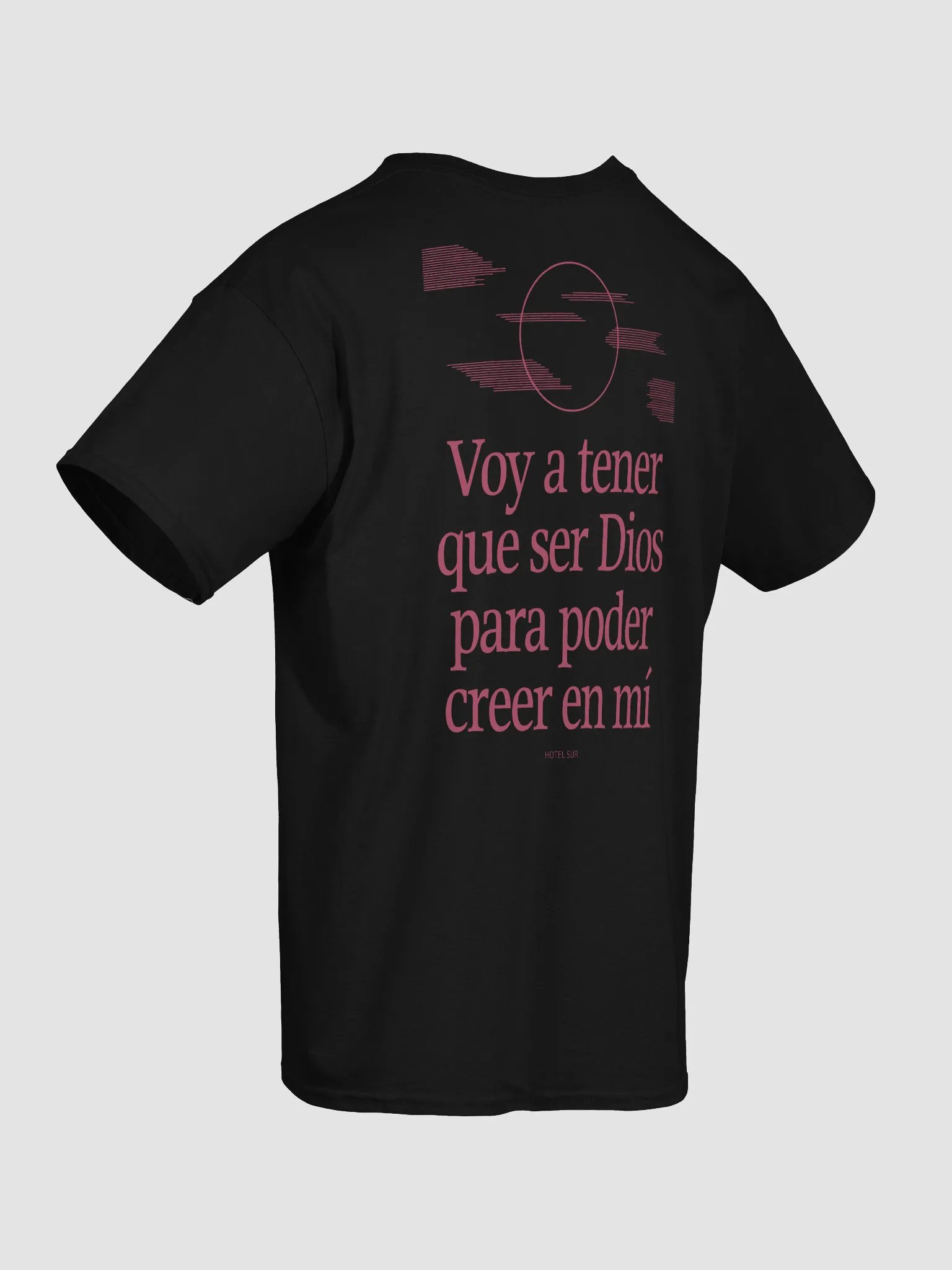 Camiseta unisex - "Voy a tener que ser Dios" - Granate product image (18)