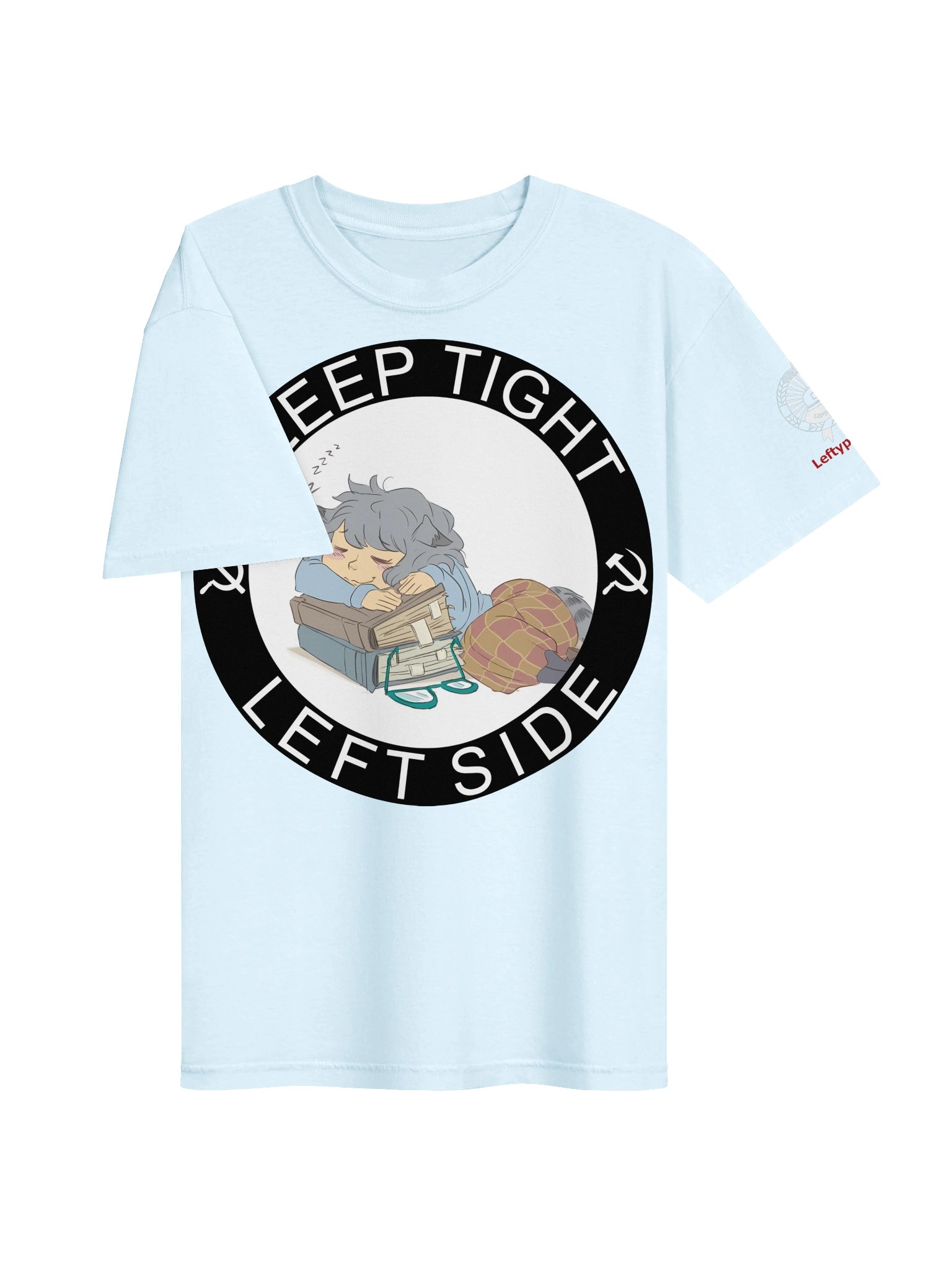 Katherine — “Sleep Tight, Left Side” T-Shirt product image (3)