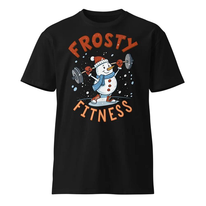 Frosty Fitness Snowman T-Shirt product image (1)