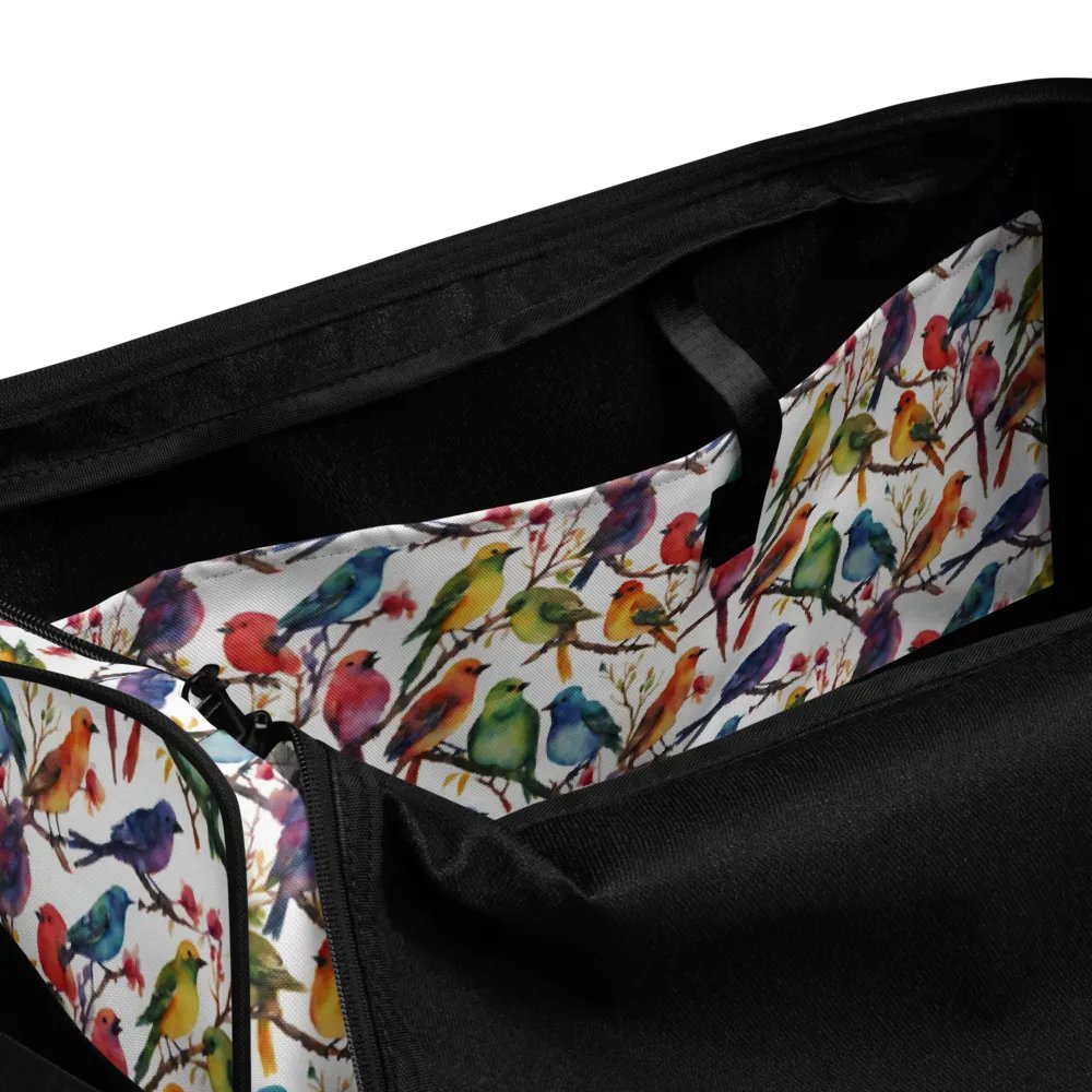 Multi Coloured Birds Dufflebag product image (9)
