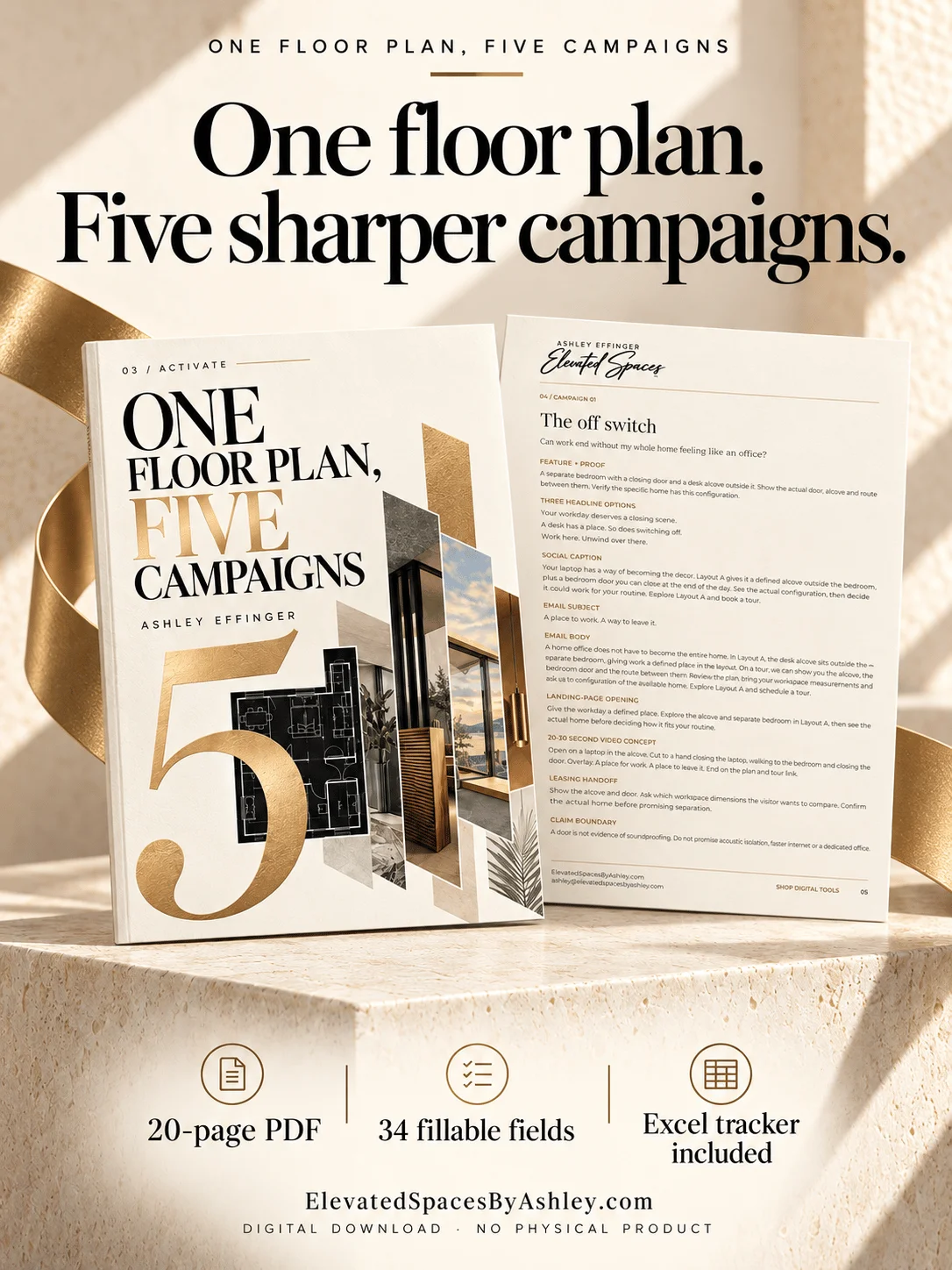 One Floor Plan, Five Campaigns product image (2)