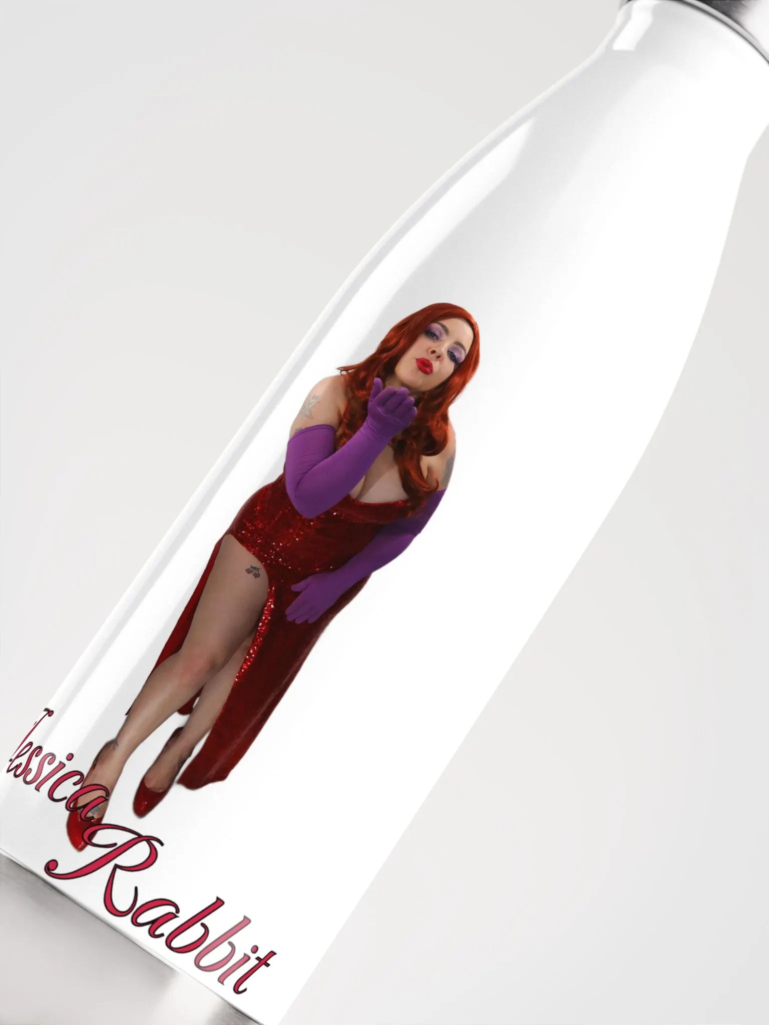 Jessica Rabbit Stainless Steel Water Bottle product image (10)