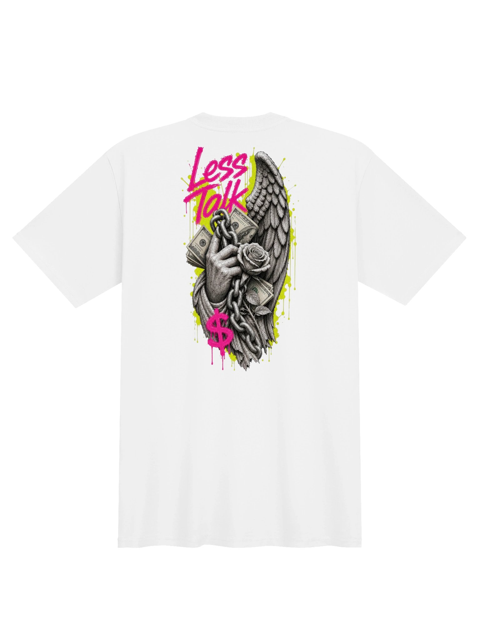 "HUSTLE MORE" Premium Heavyweight Tee product image (2)