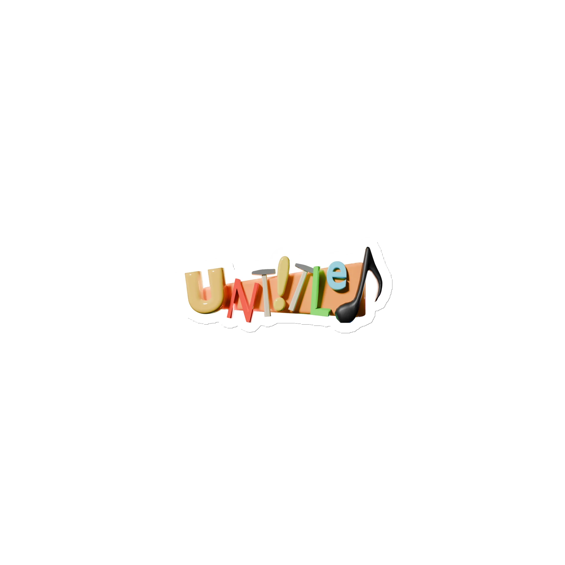 UNT!TLED Logo Magnet product image (1)
