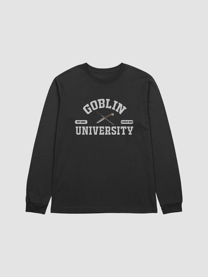 Goblin University White Long Sleeve product image (5)