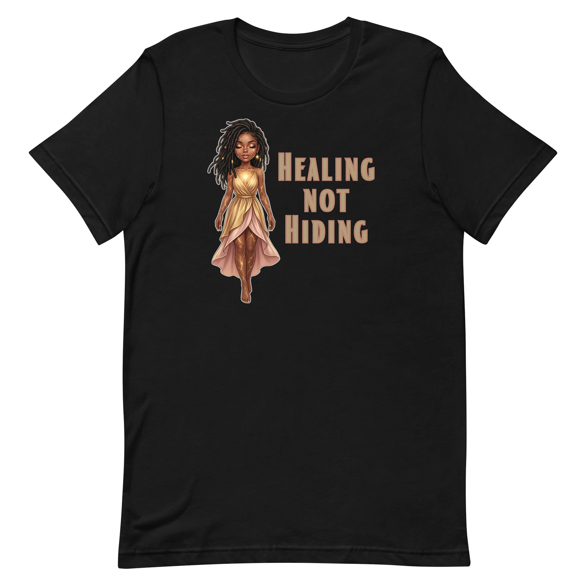 Healing Not Hiding Flowy T-Shirt product image (2)